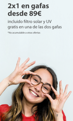 2x1 en gafas desde 89€