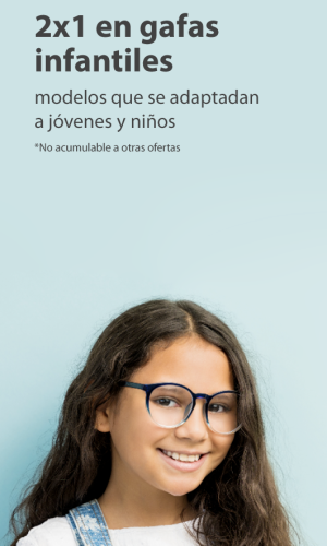 2x1 en gafas infantiles